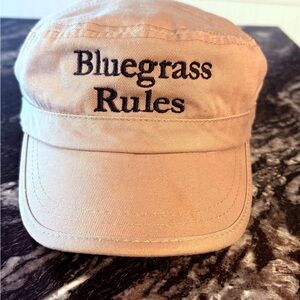 Bluegrass Rules embroidered cadet hat